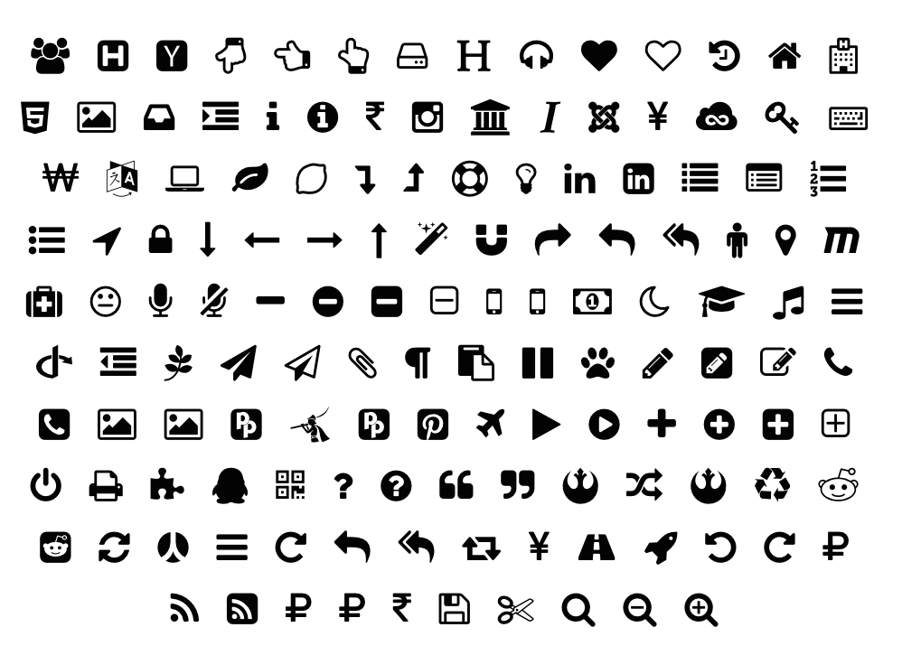 FontAwesome Text Icons.003