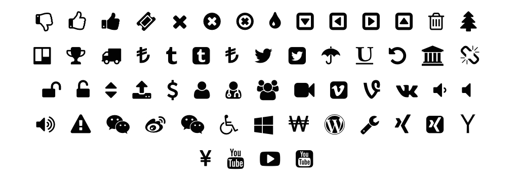 FontAwesome Text Icons.005